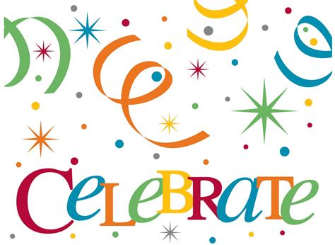 celebration clipart images|More.